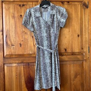 Alex Marie Snake Print Dress Size L